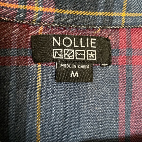 Flannel button up shirt - Picture 2 of 2